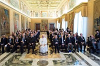 papież w Papieskiej Akademii Nauk