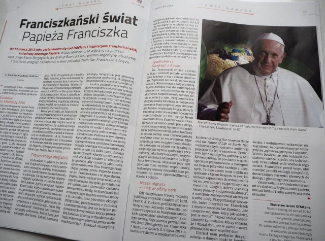 Zdjęcie artykułu Franciszkański świat papieża Franciszka zamieszczonego w Nowym Życiu 2020
